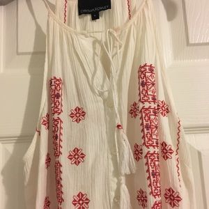 Reduced-Beautiful Boho Sleeveless Top